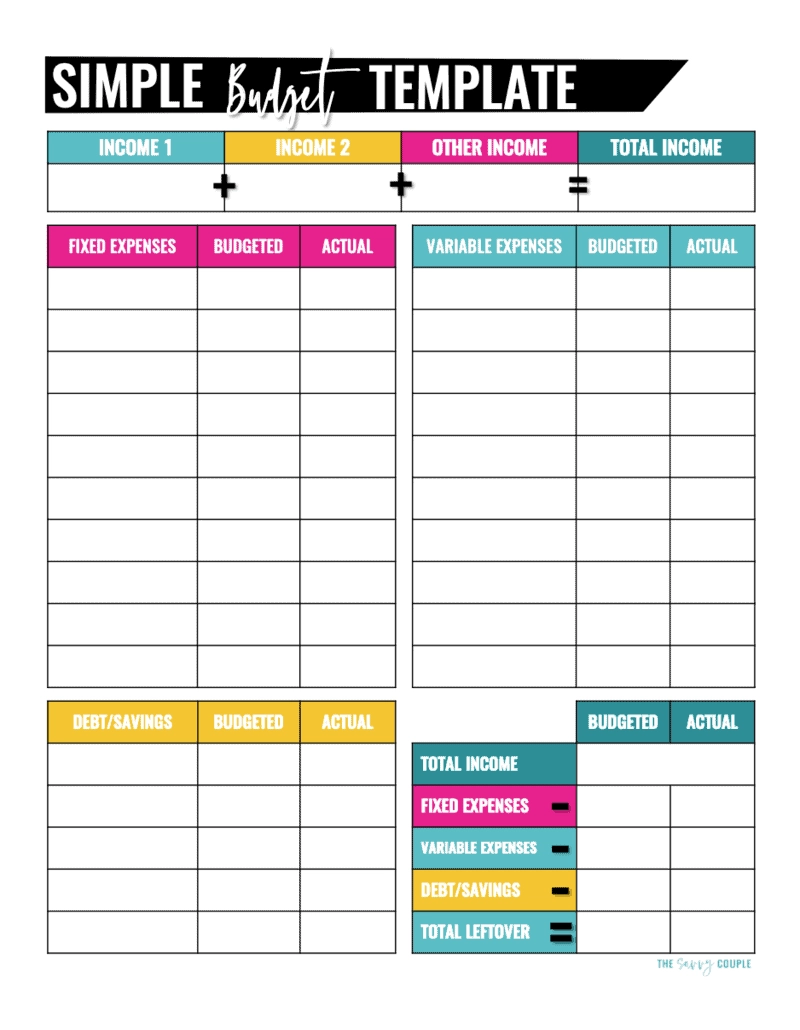 10 Budget Templates amp Tools That Will Change Your Life