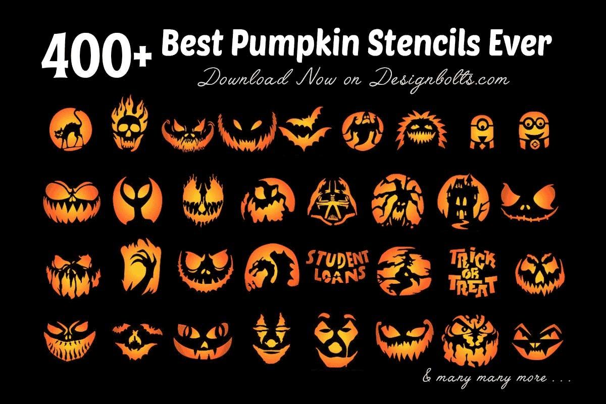 Pumpkin Carving Free Printable Templates
