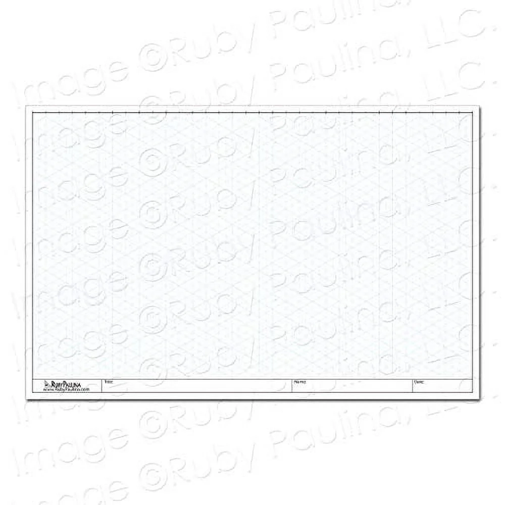 11x17 Loose Leaf Isometric Paper 100 Pages Walmart ca