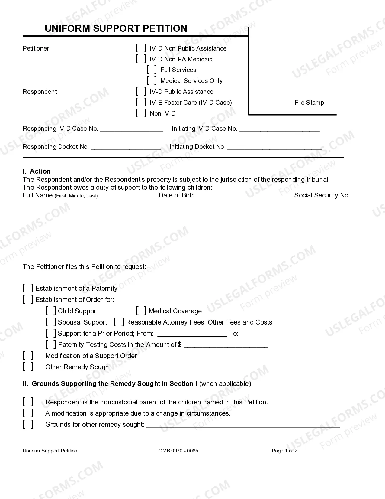 130 u Form Instructions US Legal Forms