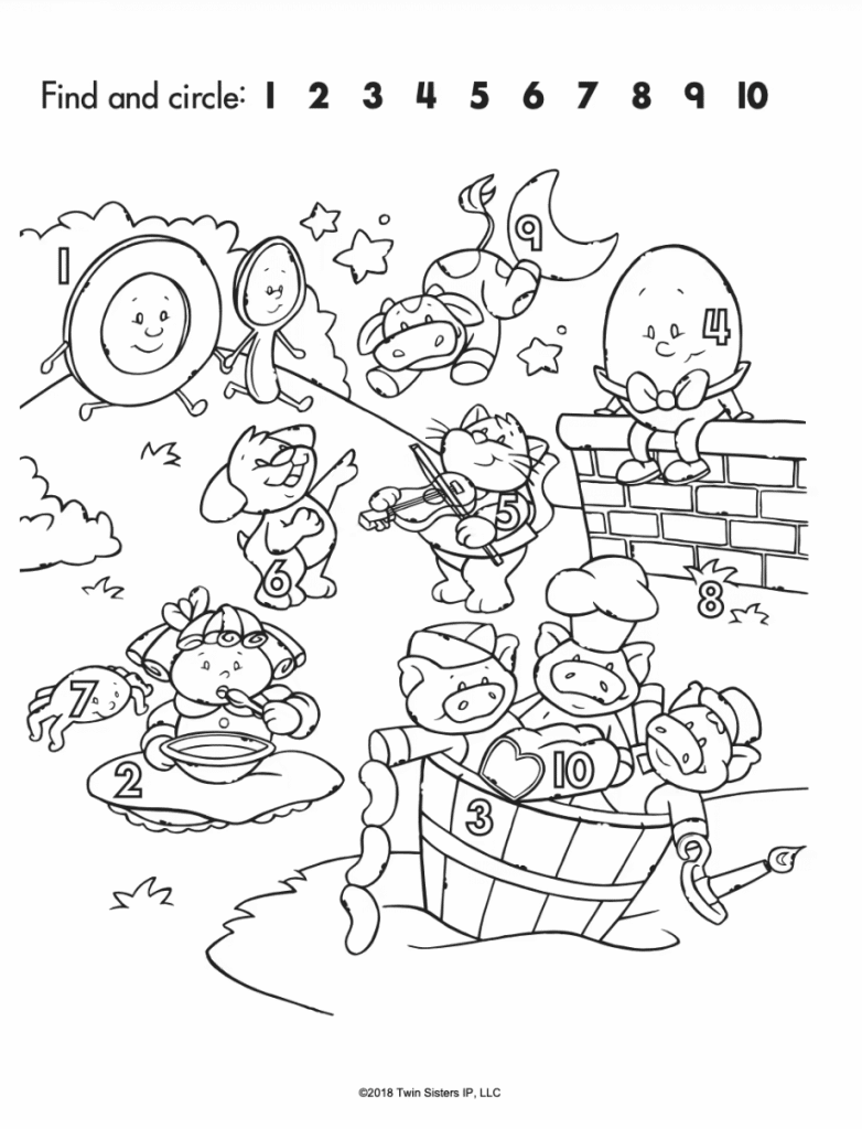 Printable Coloring Worksheets For Grade 1