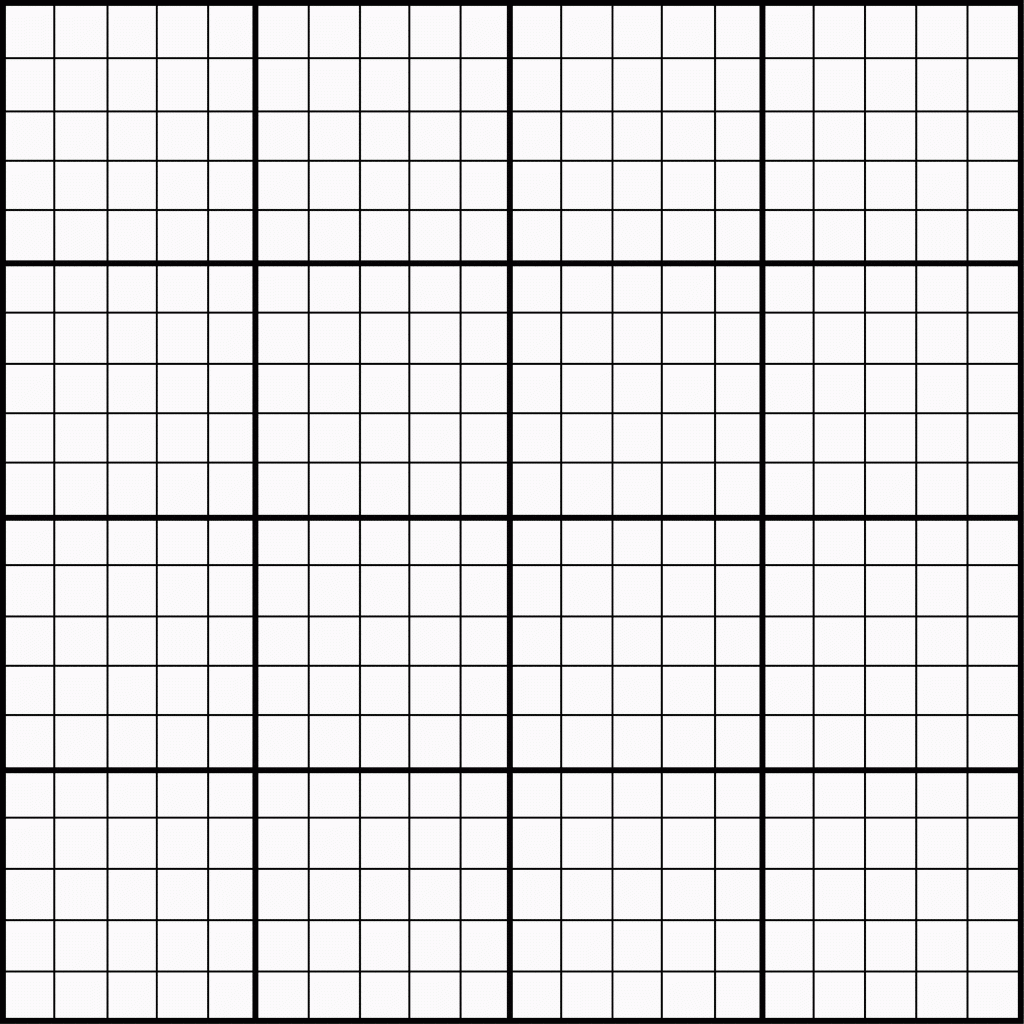 20 X 20 Graph Paper