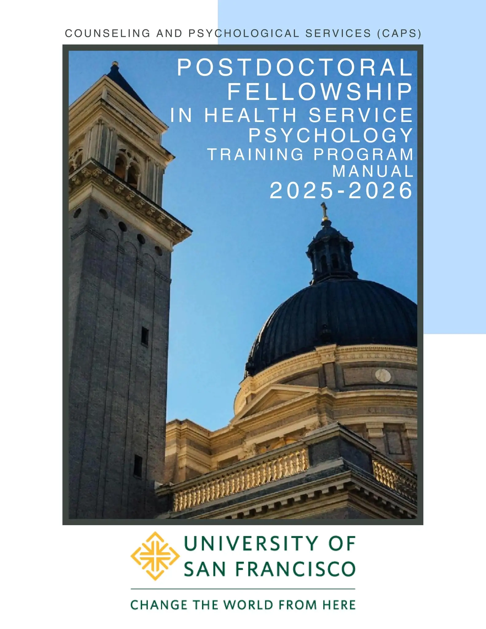 2025 2026 Manual Postdoctoral Fellowship Training Program By 