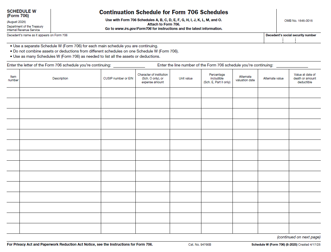 Irs Gift Tax Form 2026