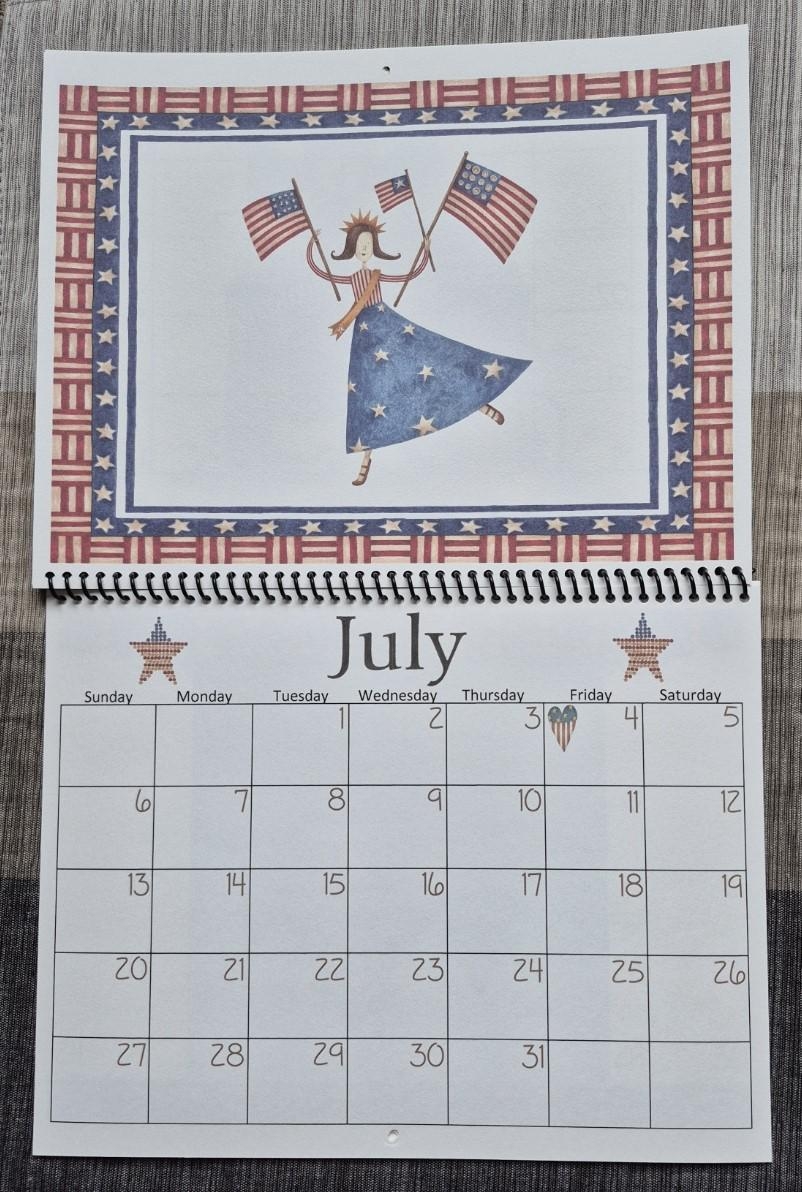 2026 Calendar Debbie Mumm Garden Etsy Canada