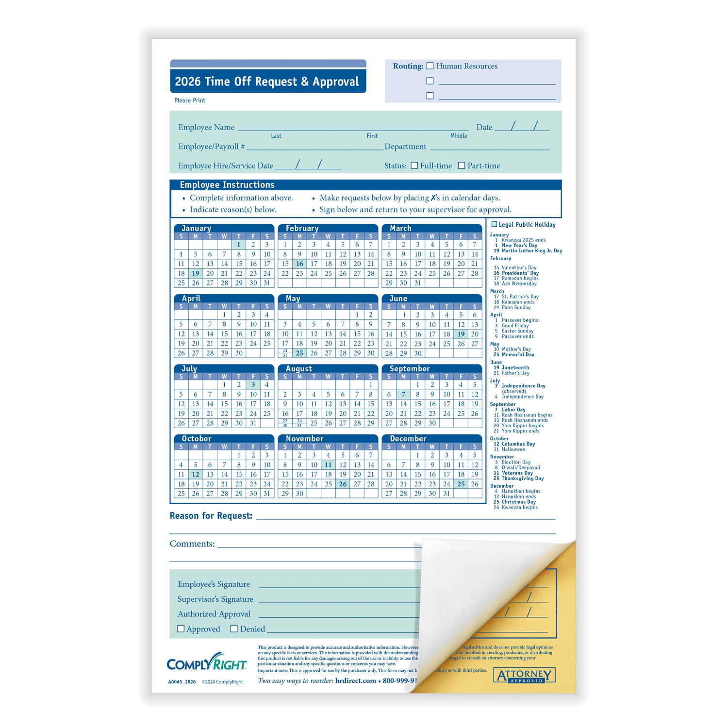 Printable 2026 W-4 Form