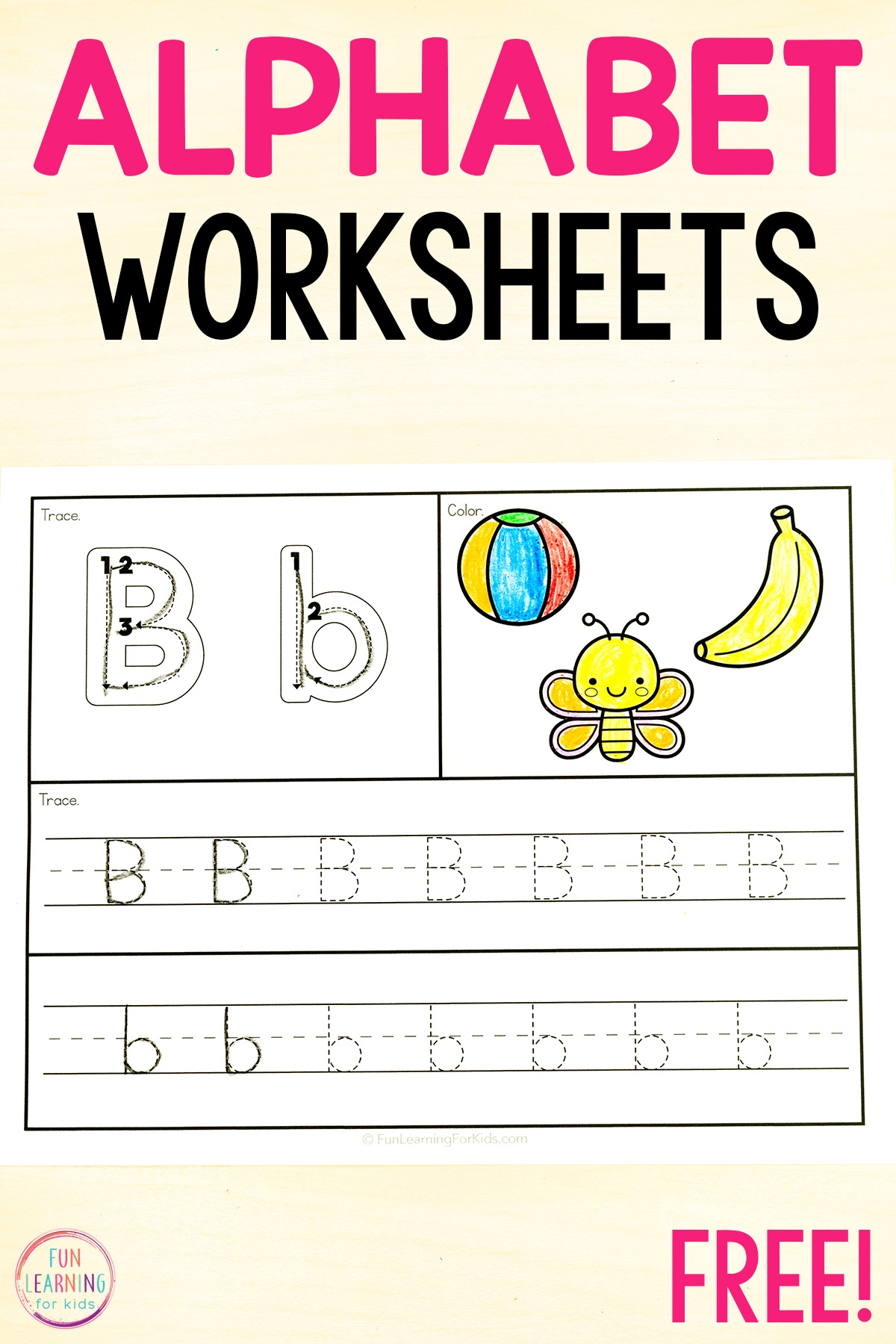 Letter Tracing Worksheets Free Printable