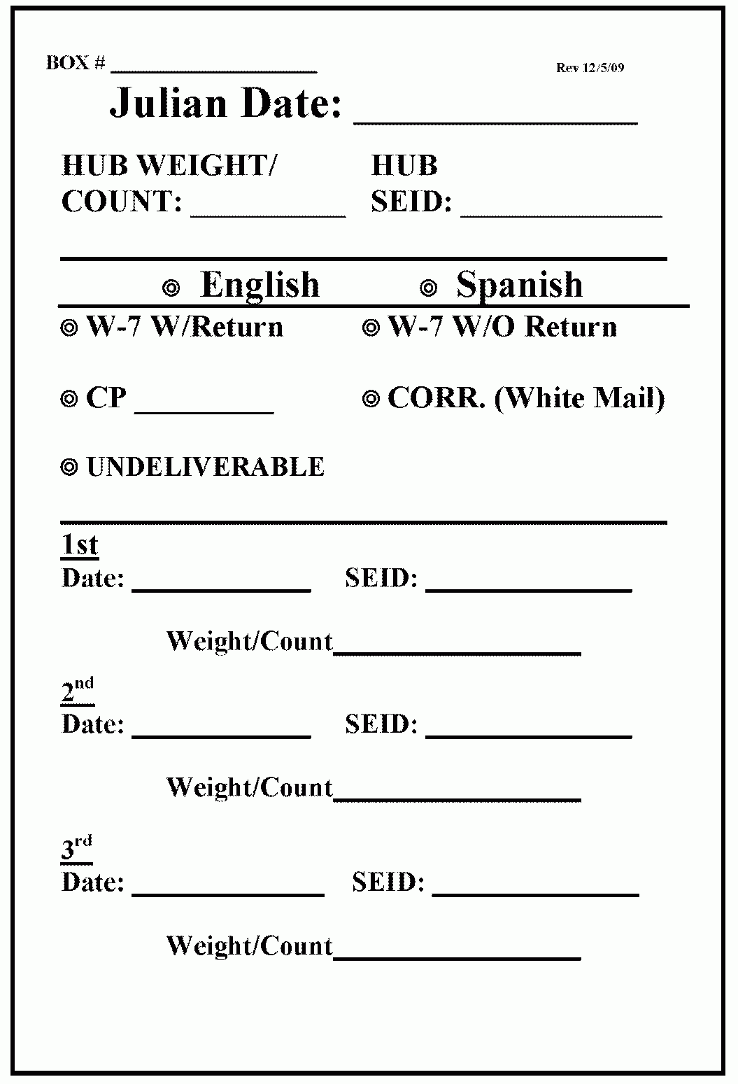 3 21 263 IRS Individual Taxpayer Identification Number ITIN Real 