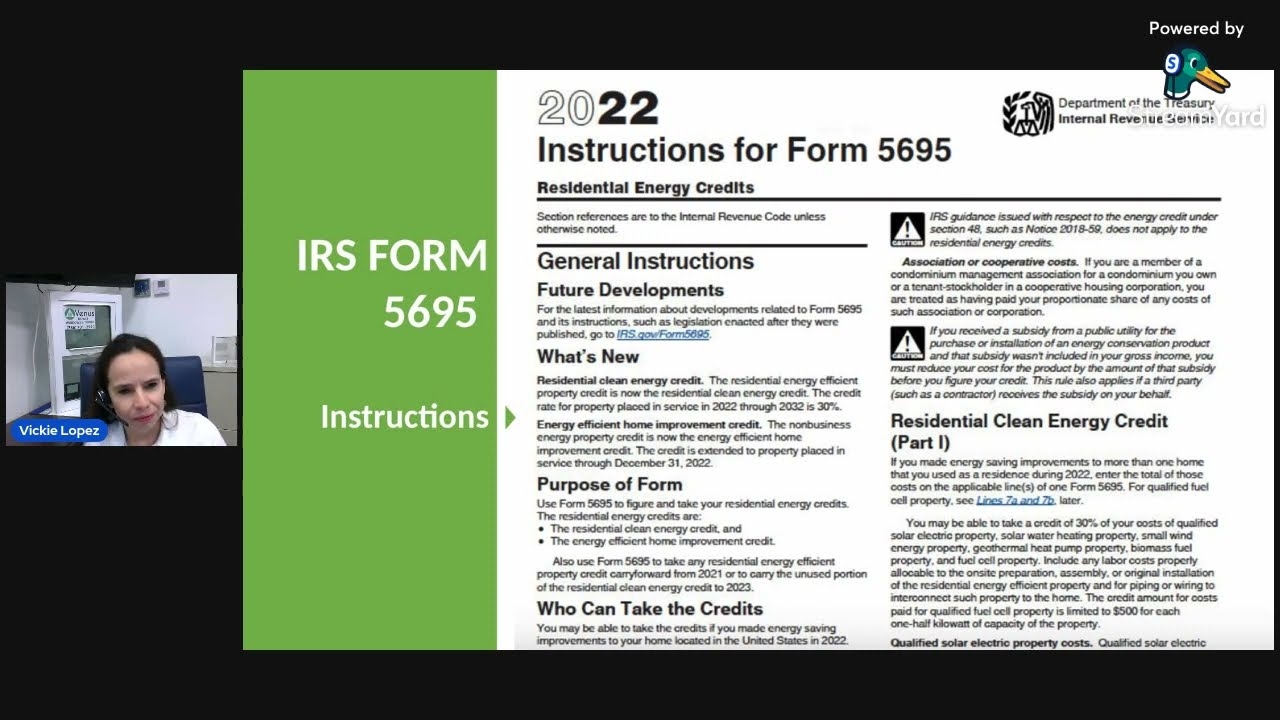 3 Easy Steps To Complete IRS FORM 5695 Energy Tax Credit