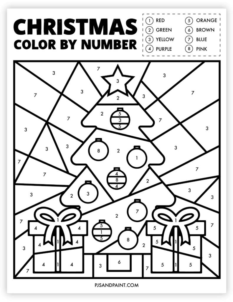 37 Free Printable Christmas Games And Activities Pjs And Paint