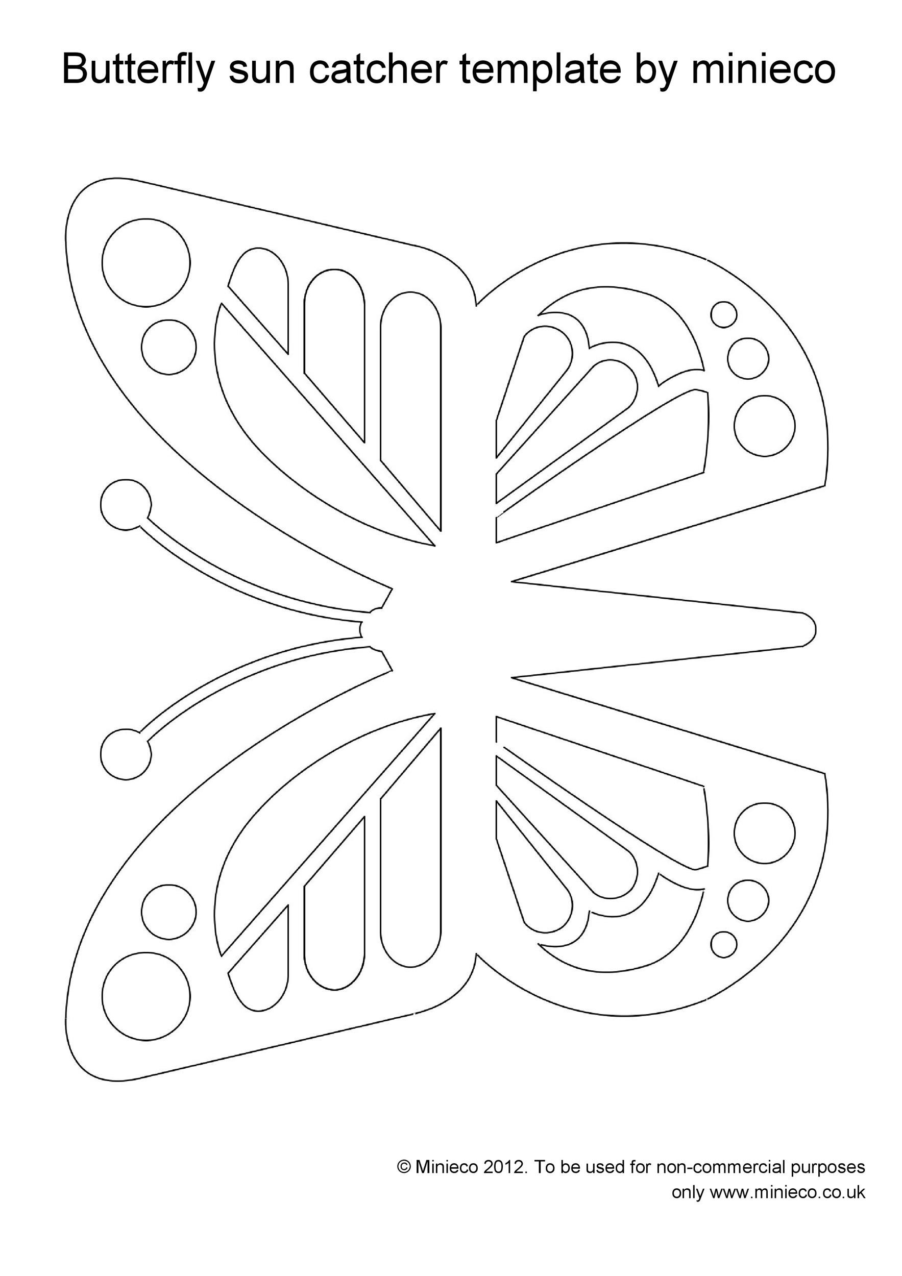 50 Printable amp Cut Out Butterfly Templates TemplateLab