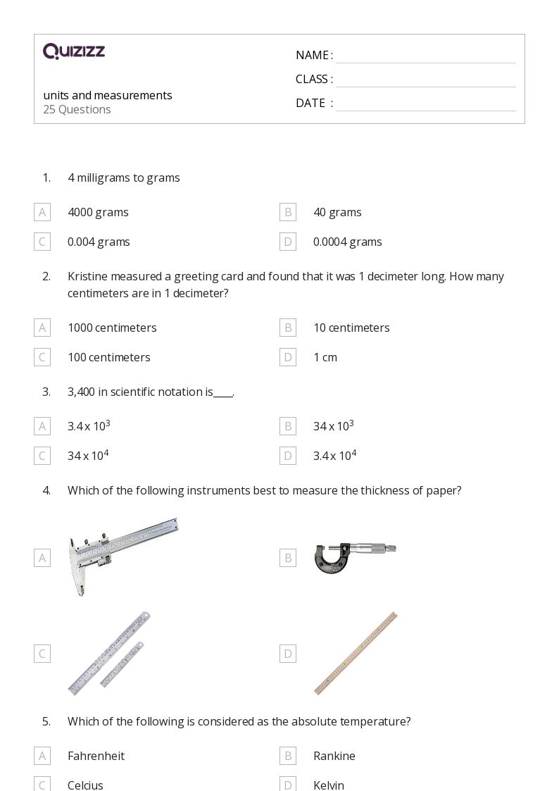 50 Science Worksheets For 7th Grade On Quizizz Free amp Printable