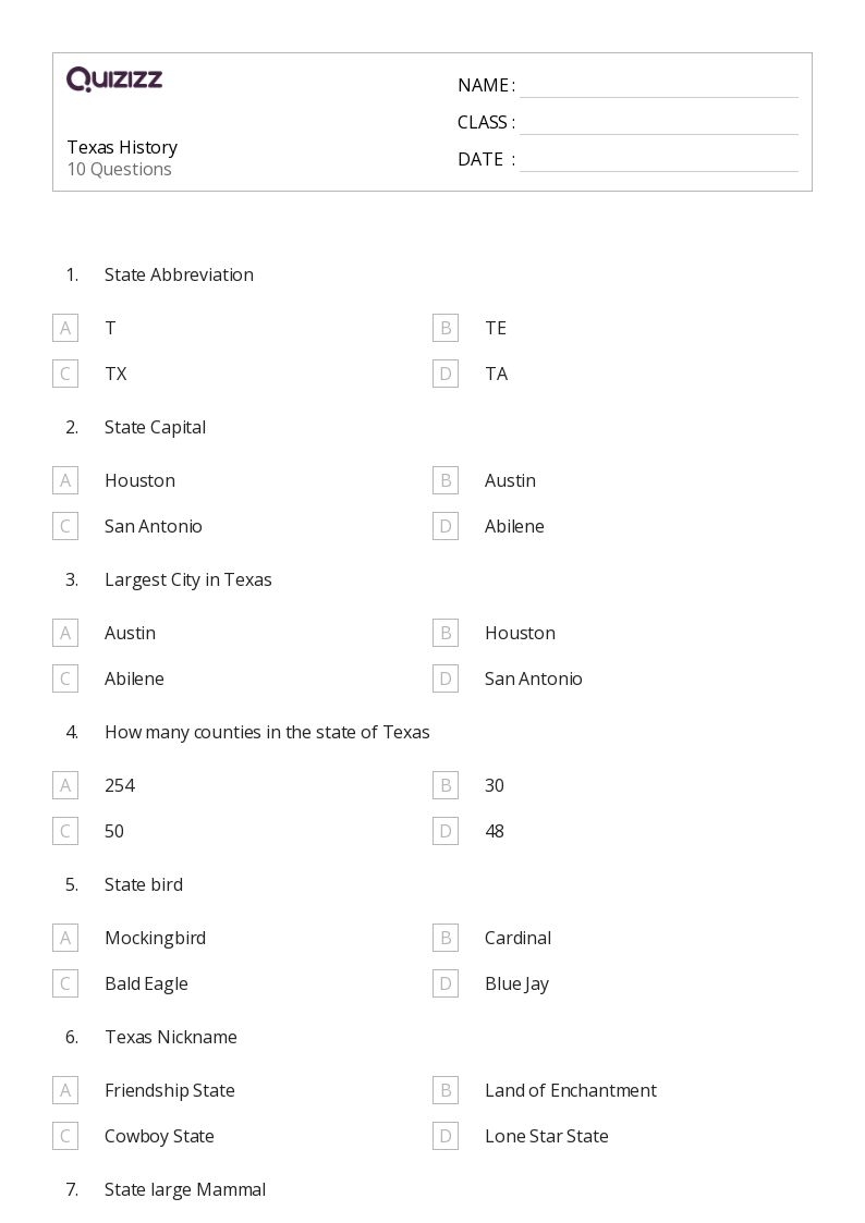 50 Social Studies Worksheets For 7th Class On Quizizz Free 