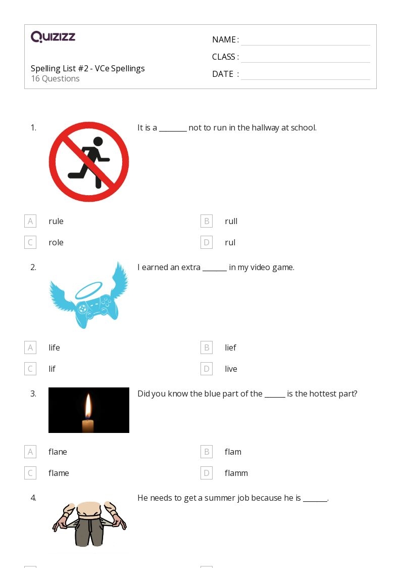 50 Spelling Worksheets For 3rd Grade On Quizizz Free amp Printable