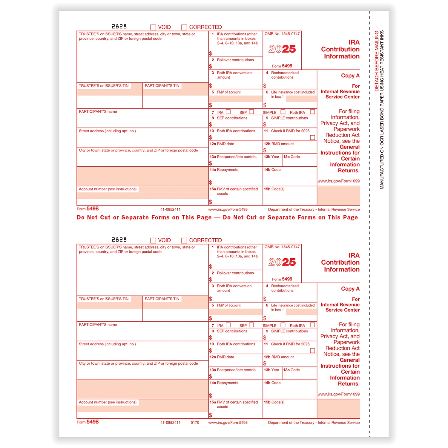 Ira Distribution Form 2026