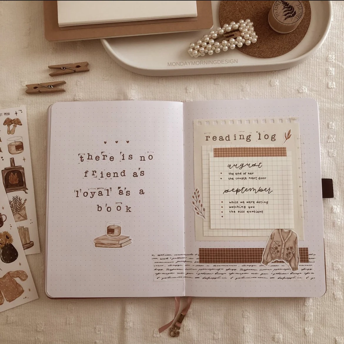 Design For Journal Notebook Pages