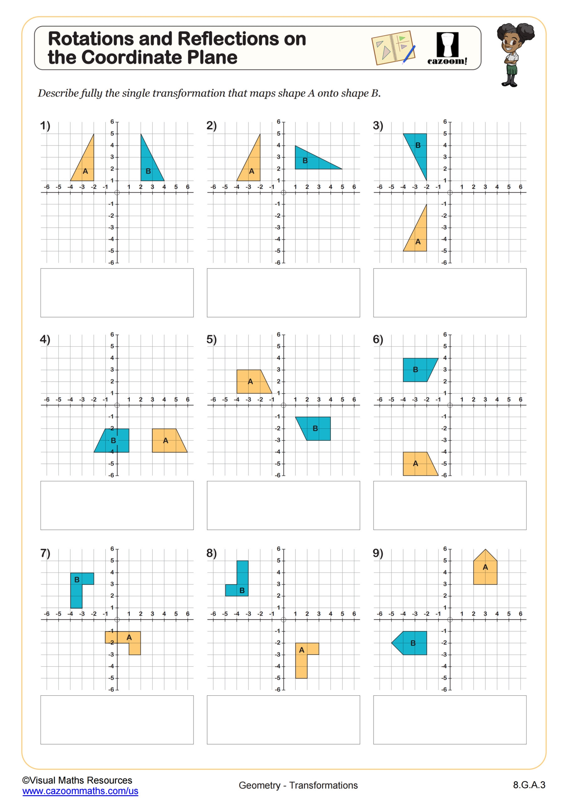 Printable Worksheets For 8th Grade Math
