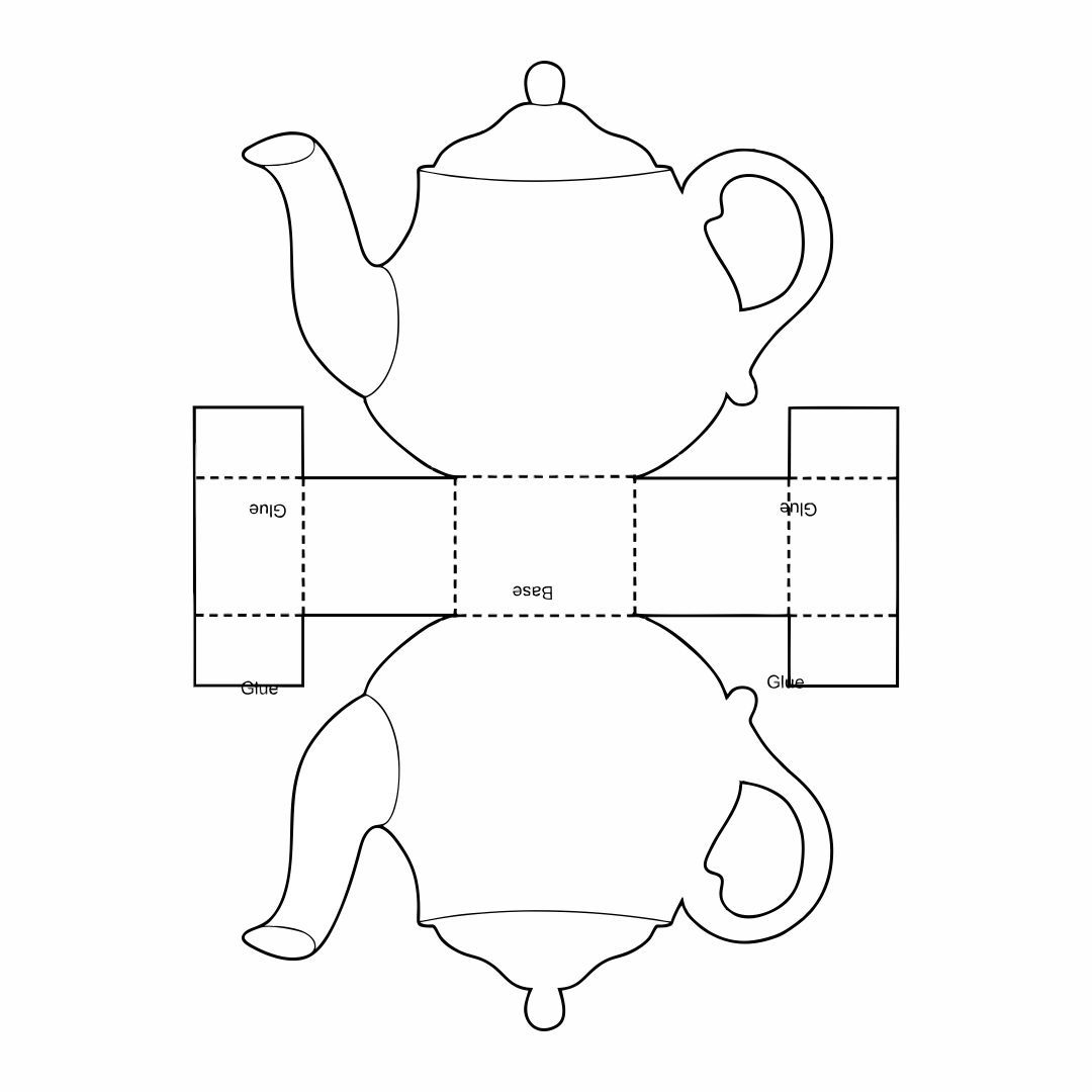 Free Teapot Template Printable