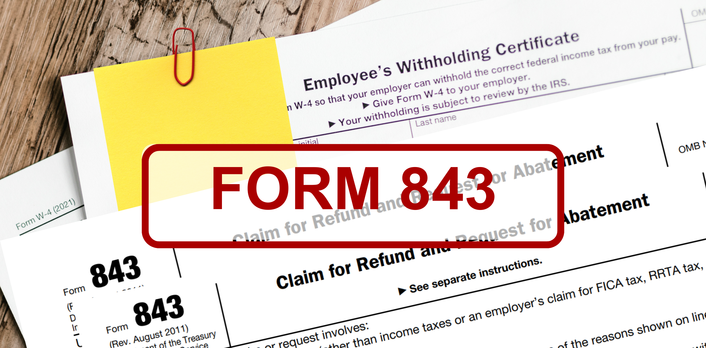 Irs Form 843