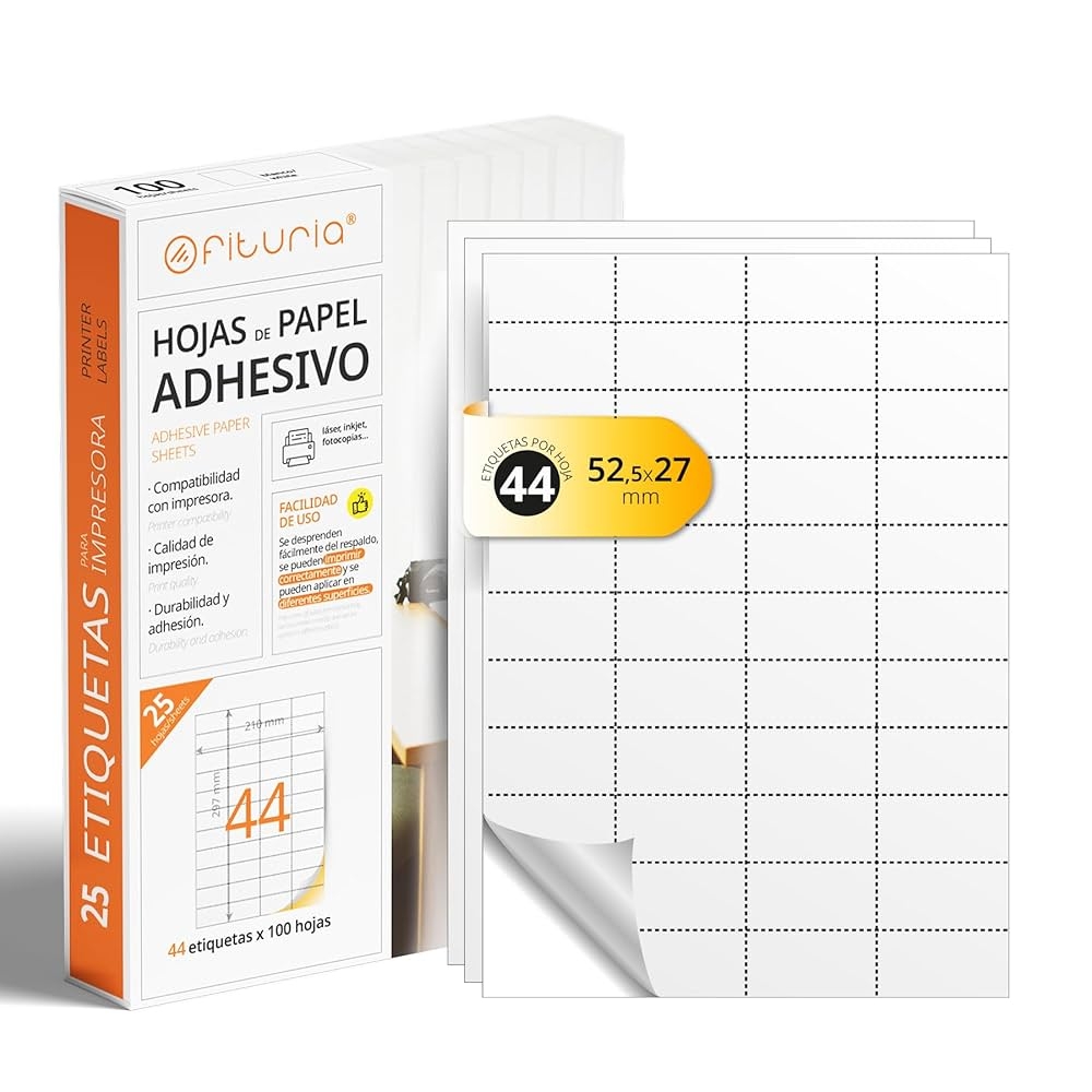 A4 Sheets Of White Self Adhesive Labels Create Your Own Customized Secure Self Adhesive A4 Paper Self Adhesive Label For Printing Ofituria 44 