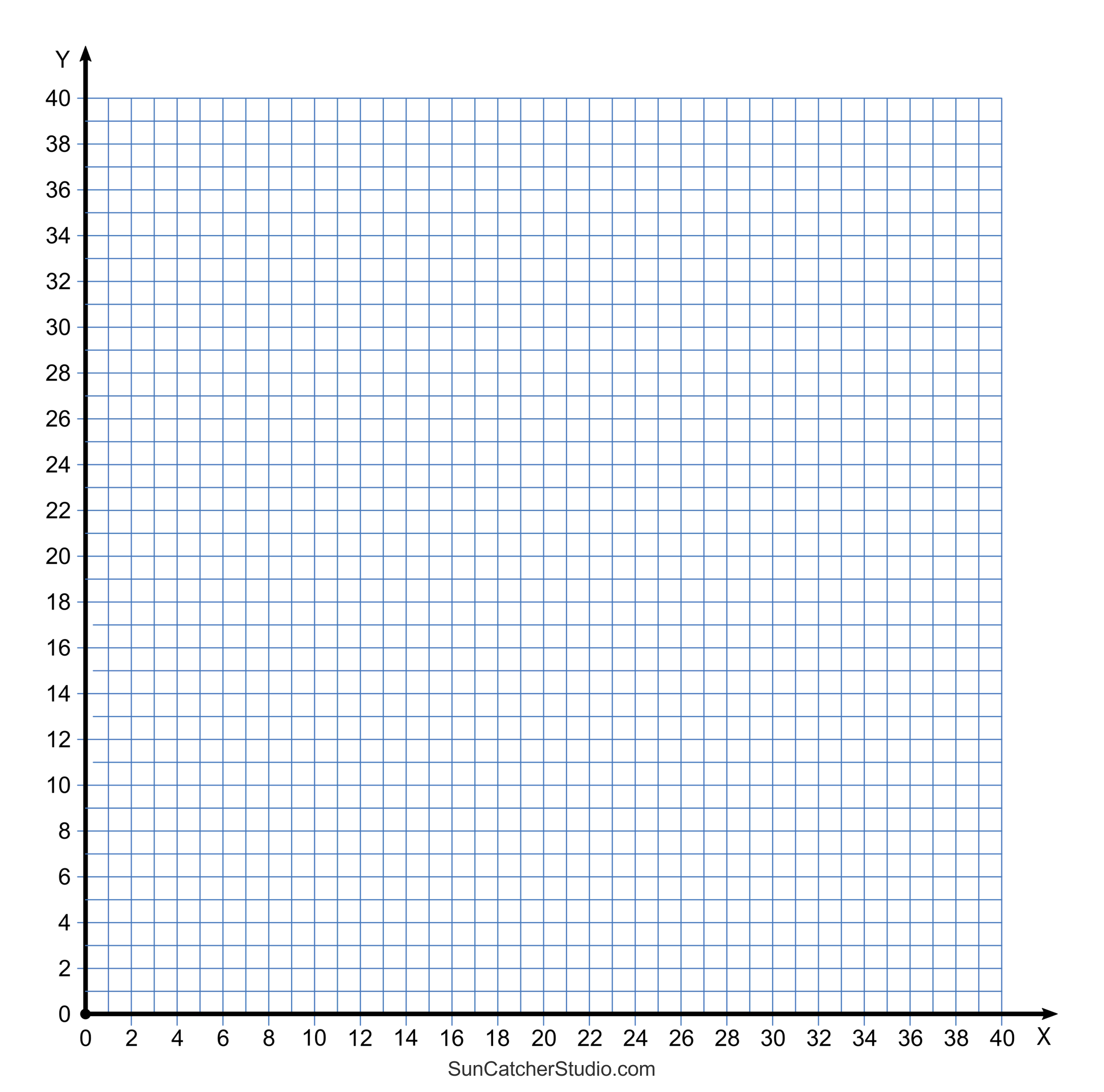 A4 Squared Paper Pad Printable Metric Graph Paper 30x30 Cm Size 