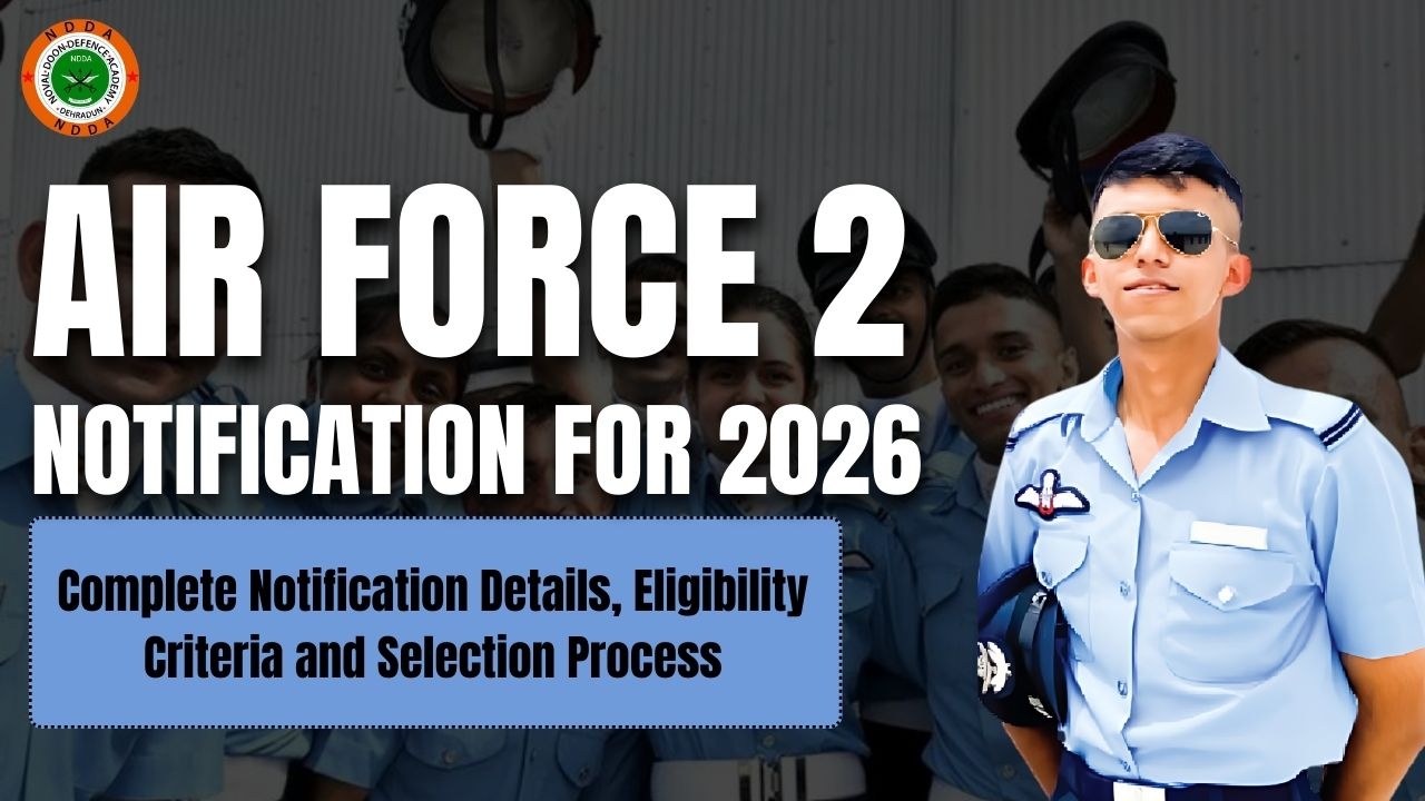 Air Force 2 Notification For 2026 Complete Notification Details 