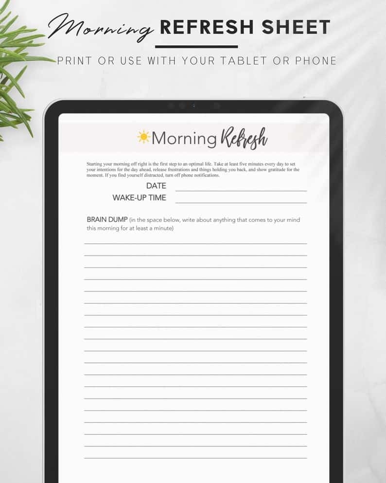 Amazing Self Care Worksheets And Printables You Can Find On Etsy 