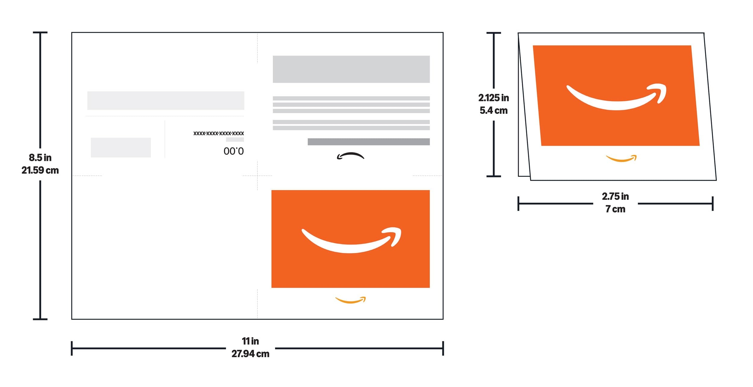 Amazon de Printable Gift Voucher Various Designs Amazon de Gift Cards