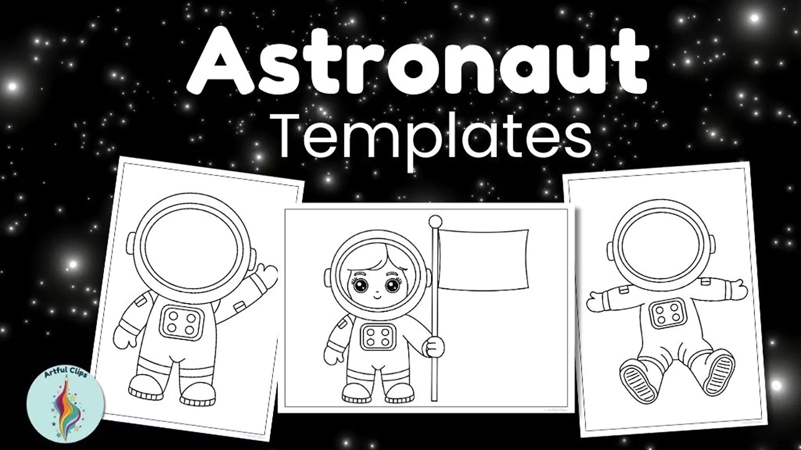 Printable Astronaut Template