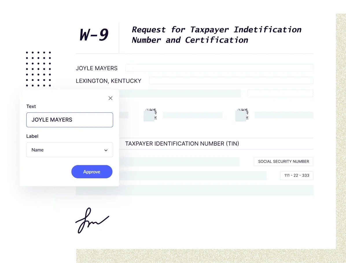 Automate W9 Form Data Extraction Accurate Tax Compliance Docsumo