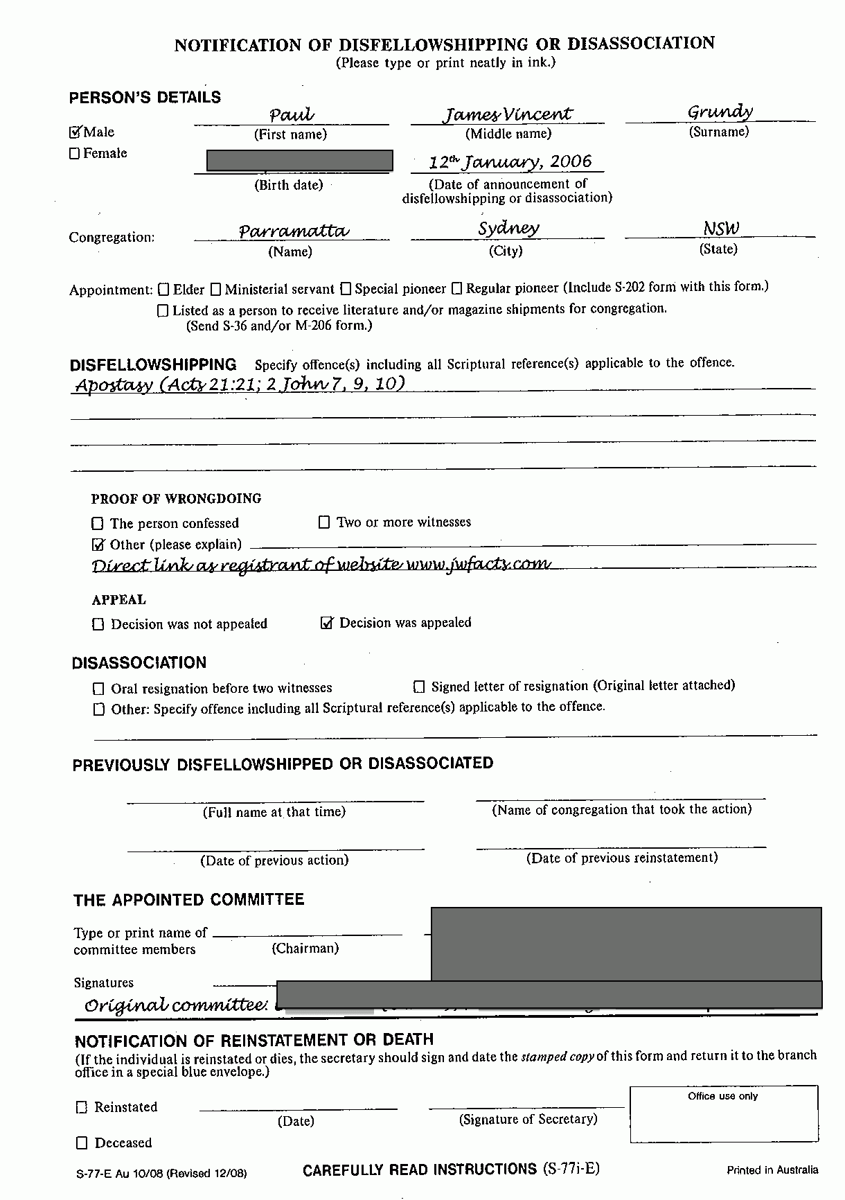 Auxiliary Pioneer Application Form Jw Form
