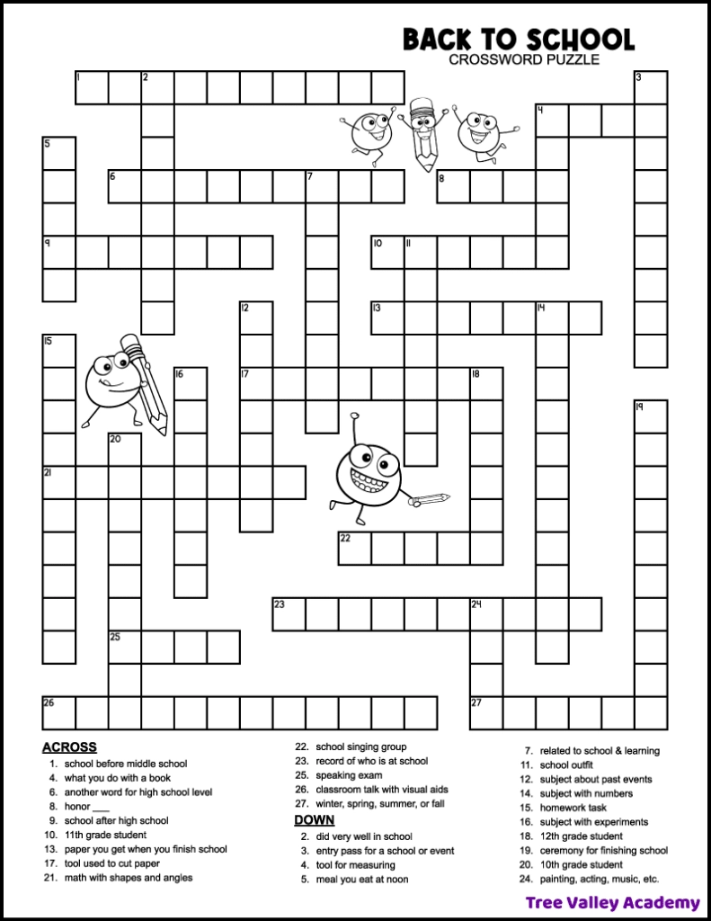 Make Printable Crossword Puzzle