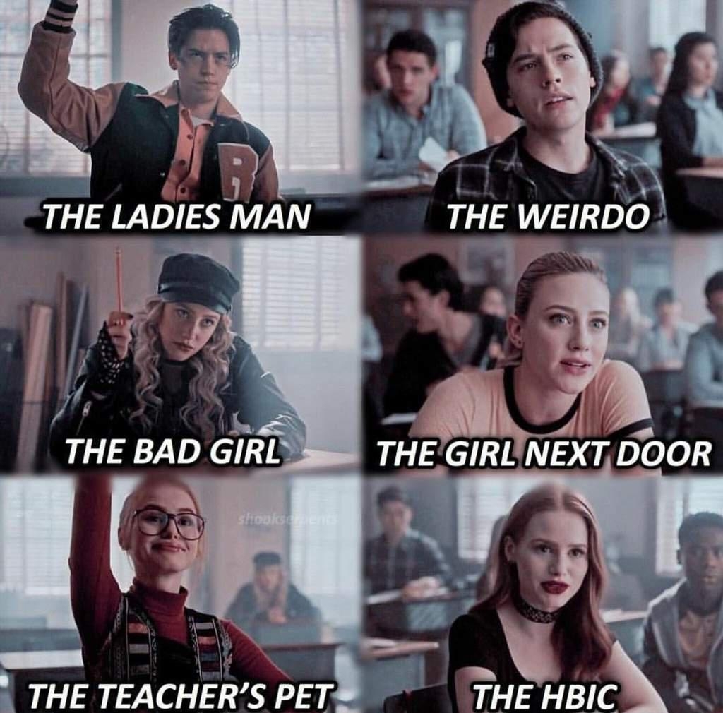 Basically All The Characters In Riverdale R riverdale