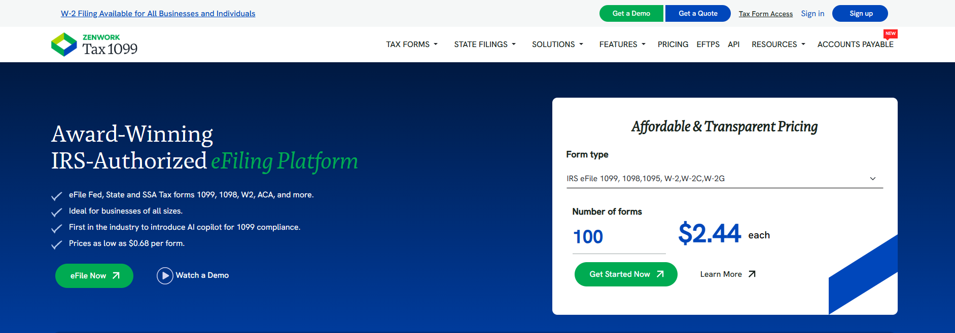Best 1099 Filing Service 2026 Fast amp IRS Compliant Tax1099