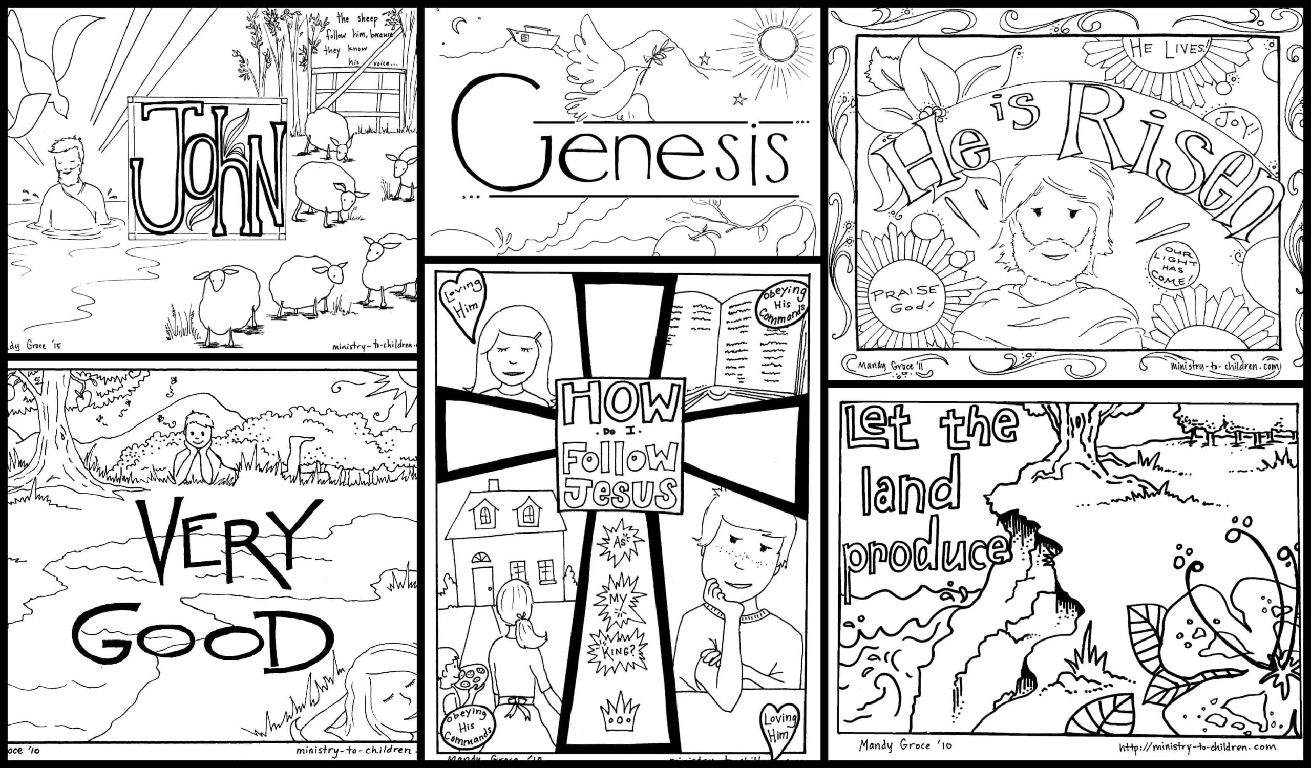 Free Printable Kjv Bible Worksheets For Kids