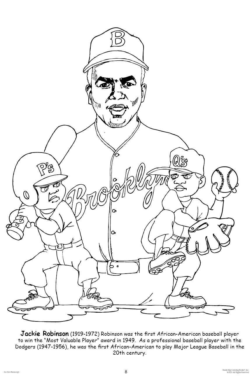 Black History Coloring Book 12 X 18