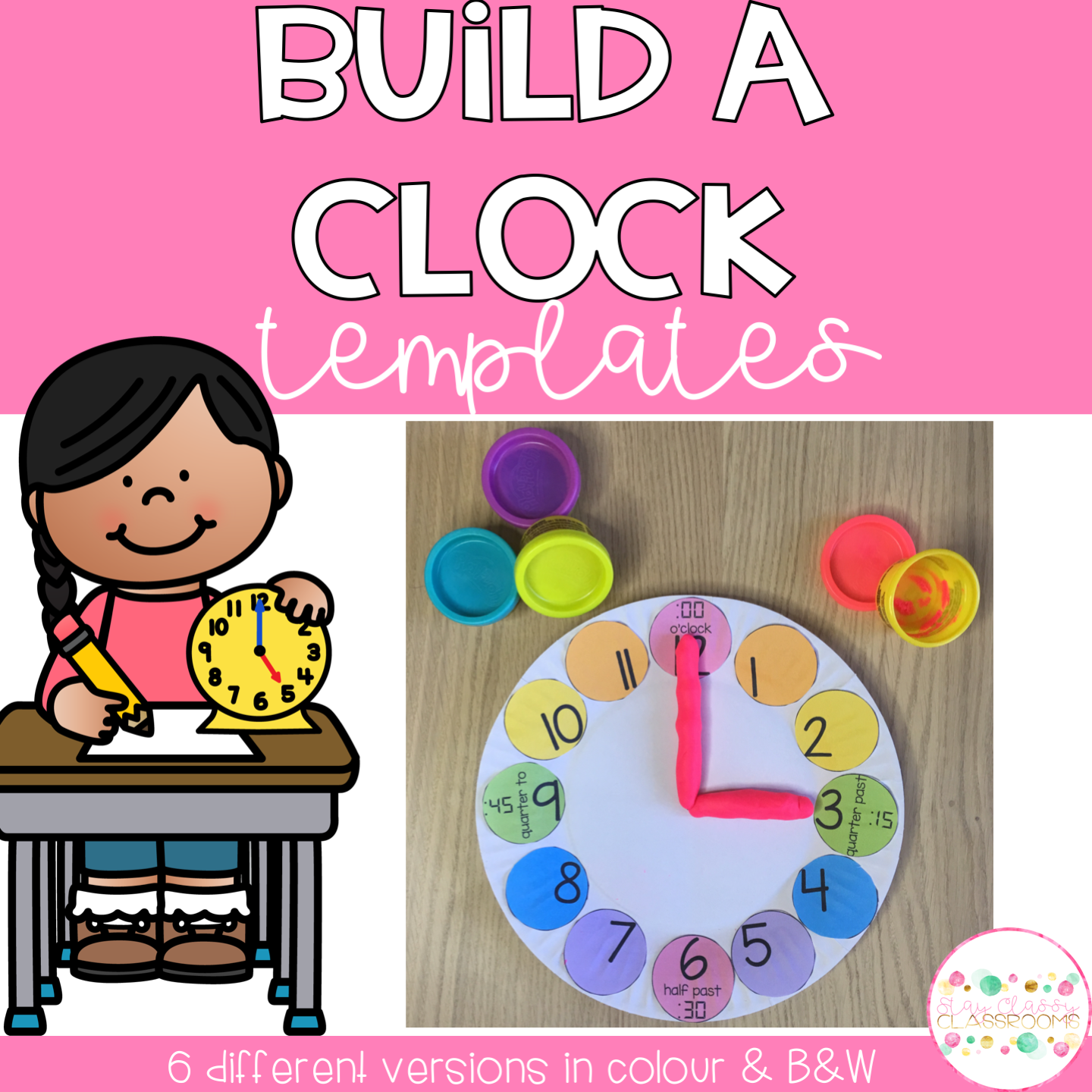 Clock Template Printable