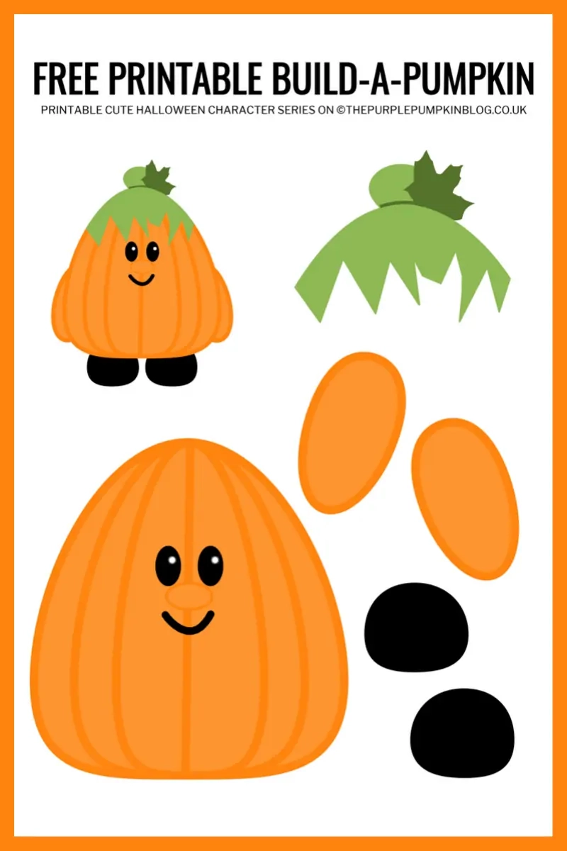 Free Printable Pumpkin Template Worksheets