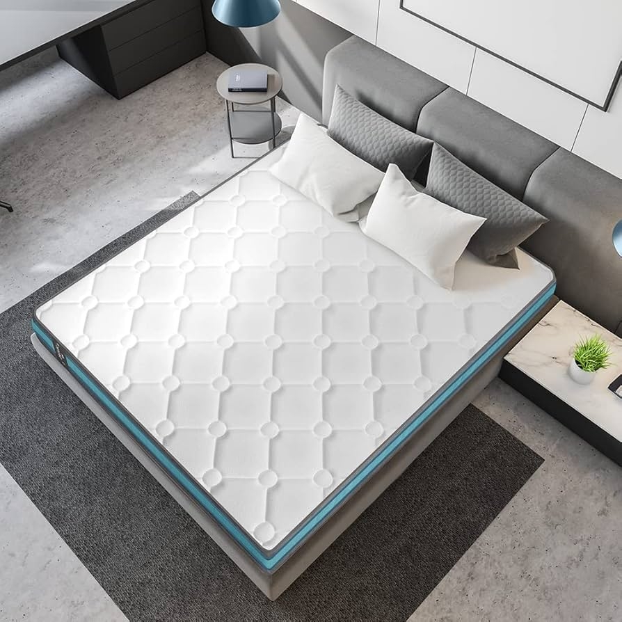 Cecotec Flow 8990 Hybrid Hybrid Mattress 150 X 190 Cm Multilayer Pocket Spring Core SpringCore And ViscoCare Viscoelastic 32 Cm Height 