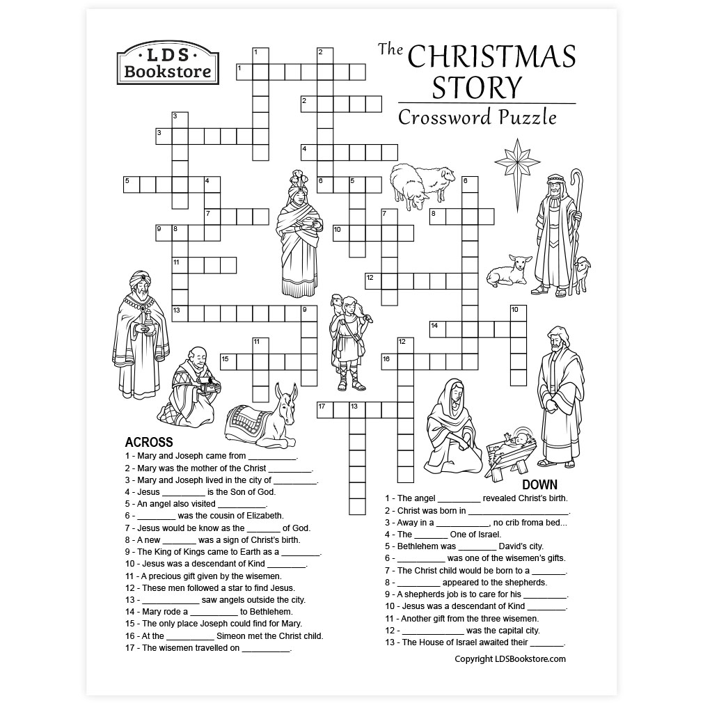 Printable Lds Crossword Puzzles