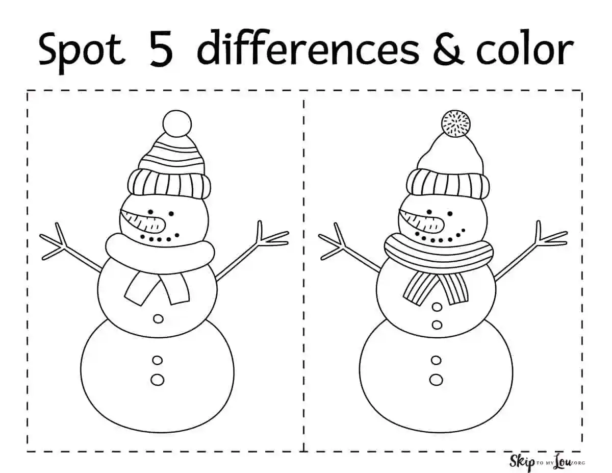 Worksheets Christmas Free Printable