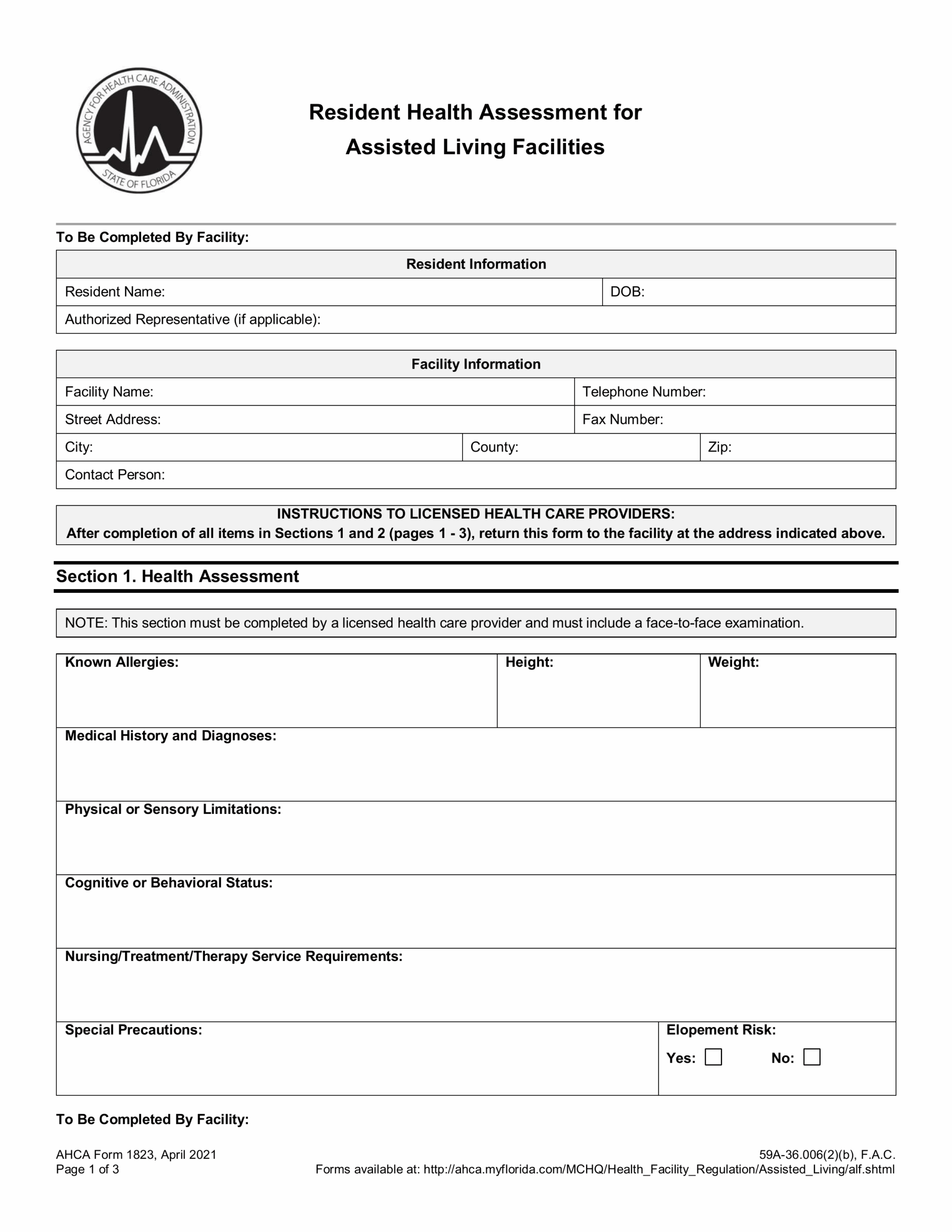 Printable Form L564