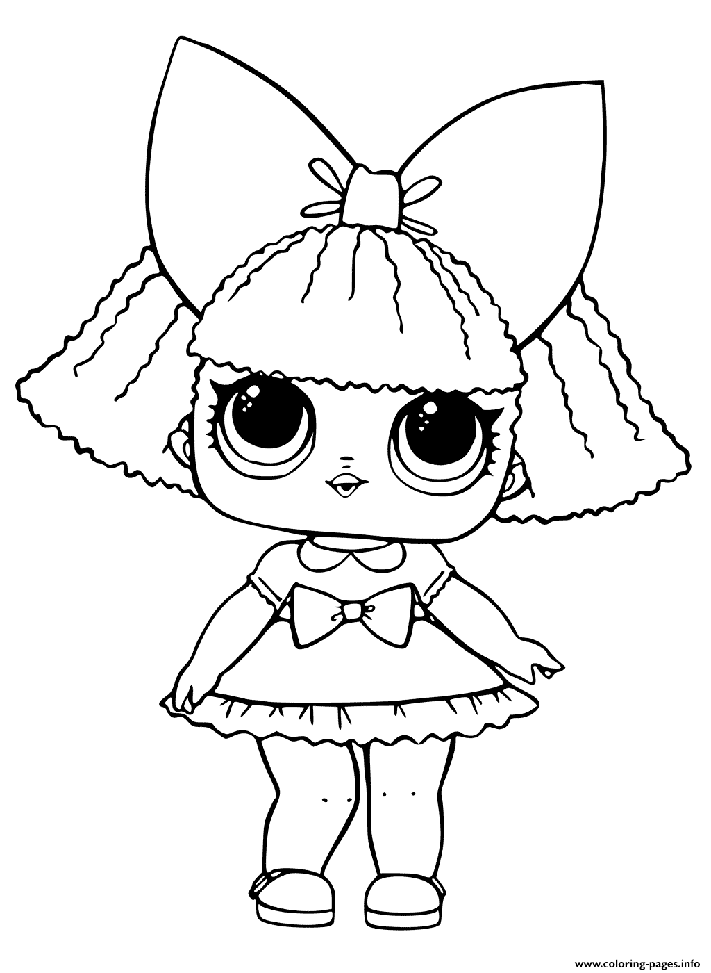 Colouring Pages Print Lol Surprise Doll Coloring Sheets Free Lol 