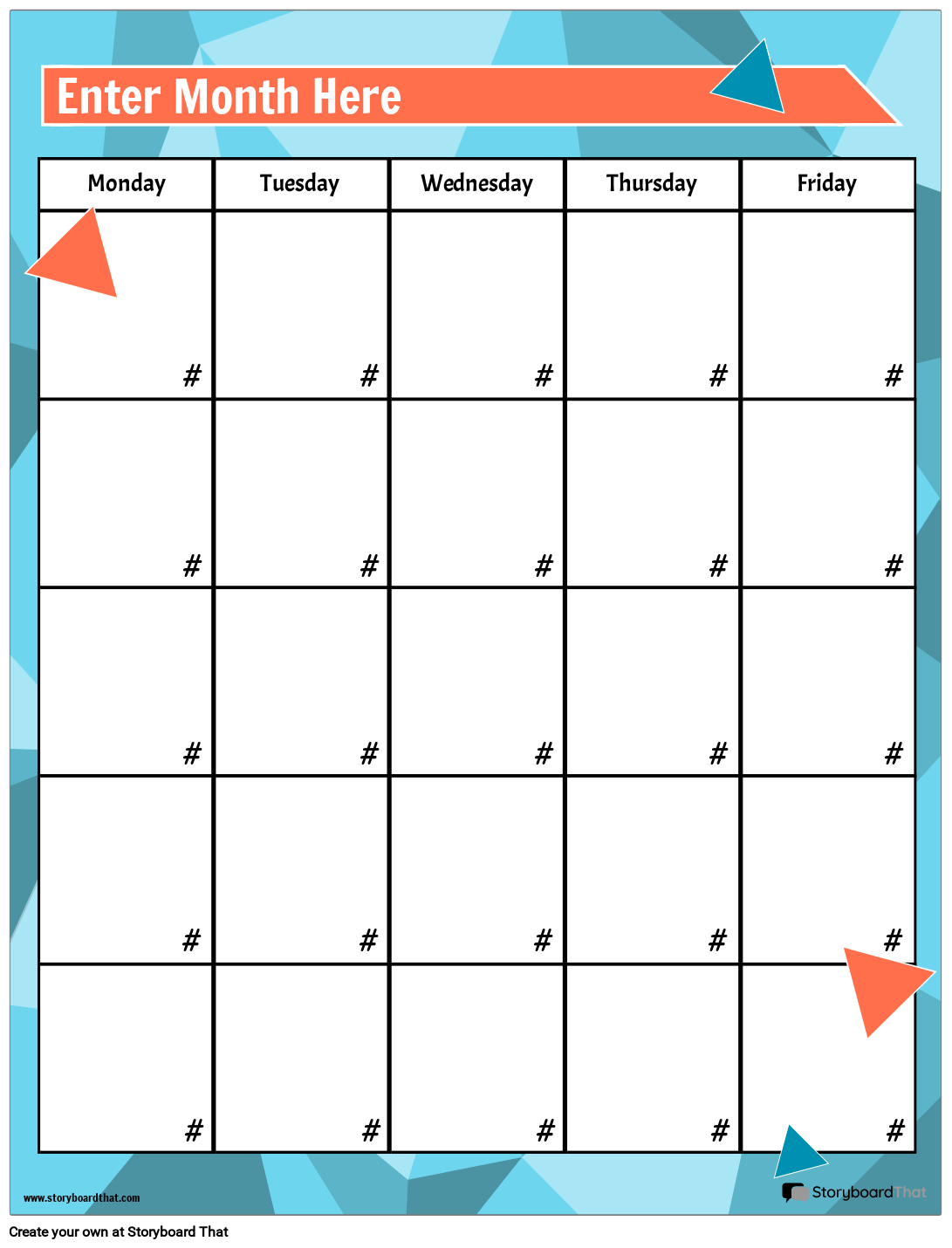 Create Printable Calendars With Storyboard That In 2025