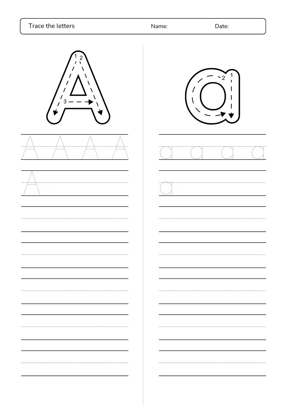 Customize 1 114 Alphabet Worksheet Templates Online Canva