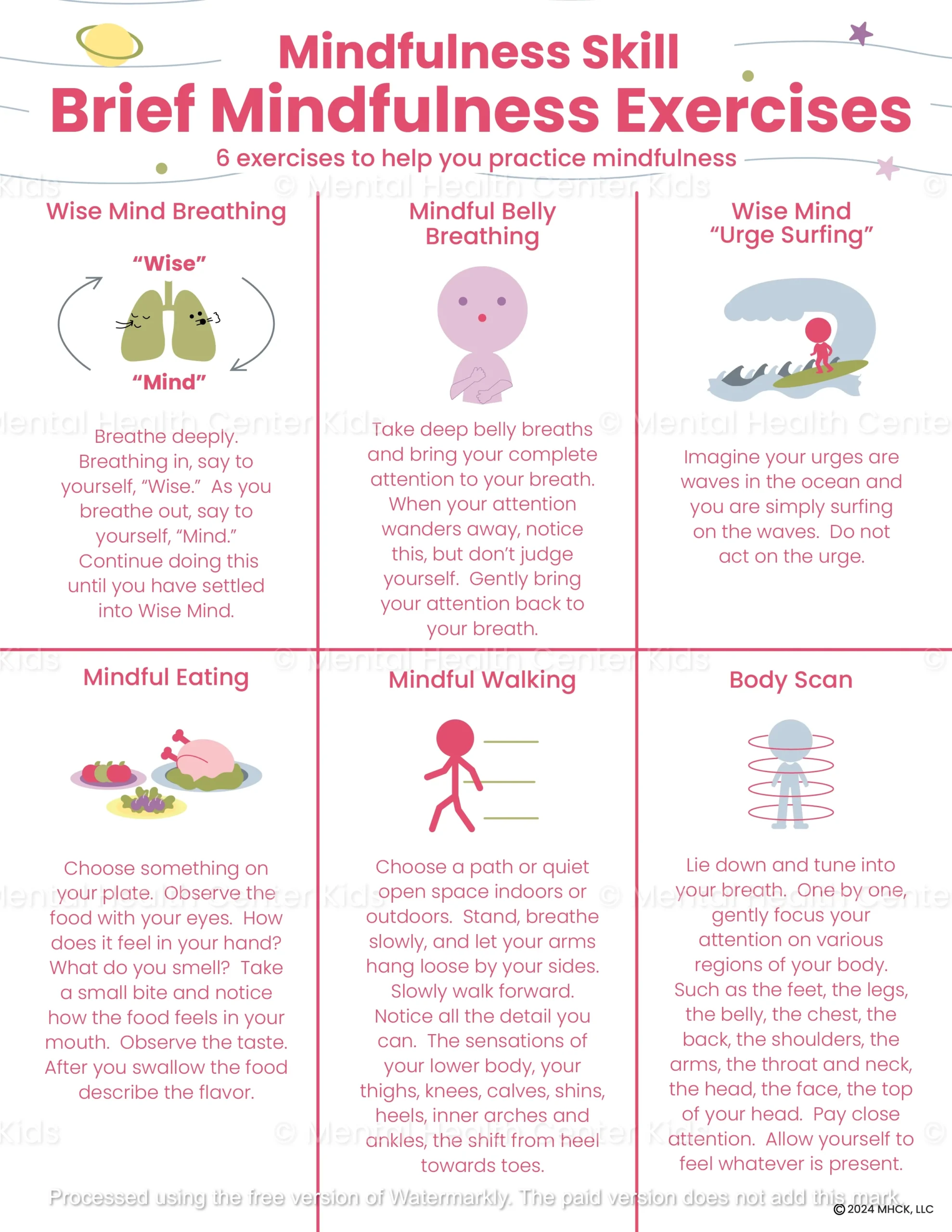 DBT Mindfulness Exercises PDF 