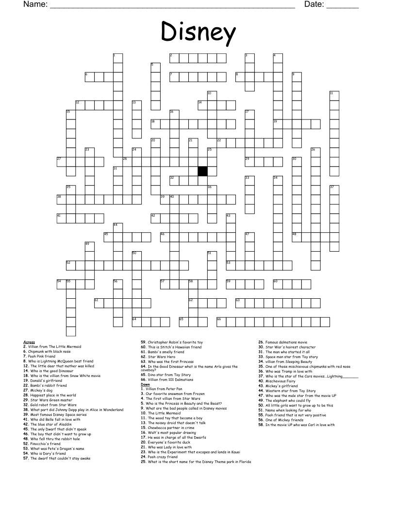 Adult Crossword Puzzles Printable Hard