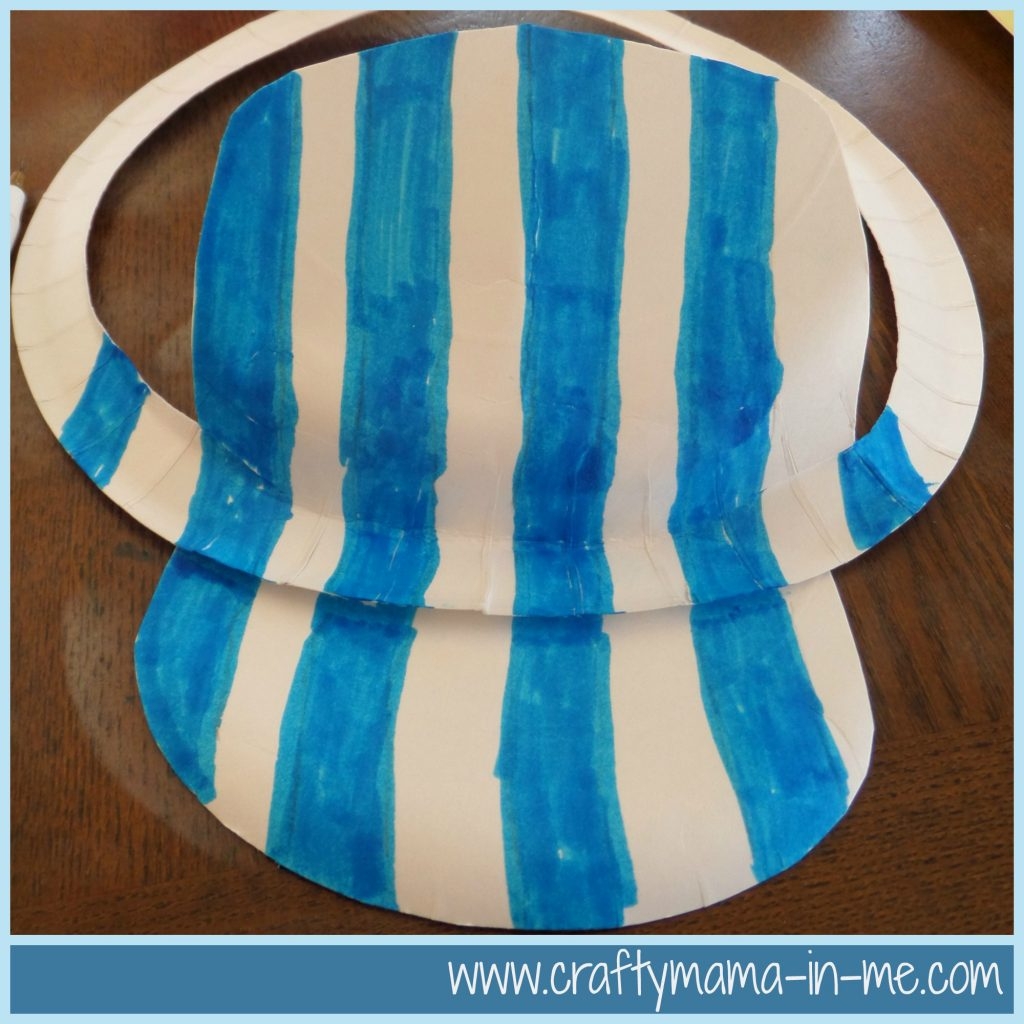 DIY Engineer Paper Plate Hat Inspired By Pete The Cat Crafty 