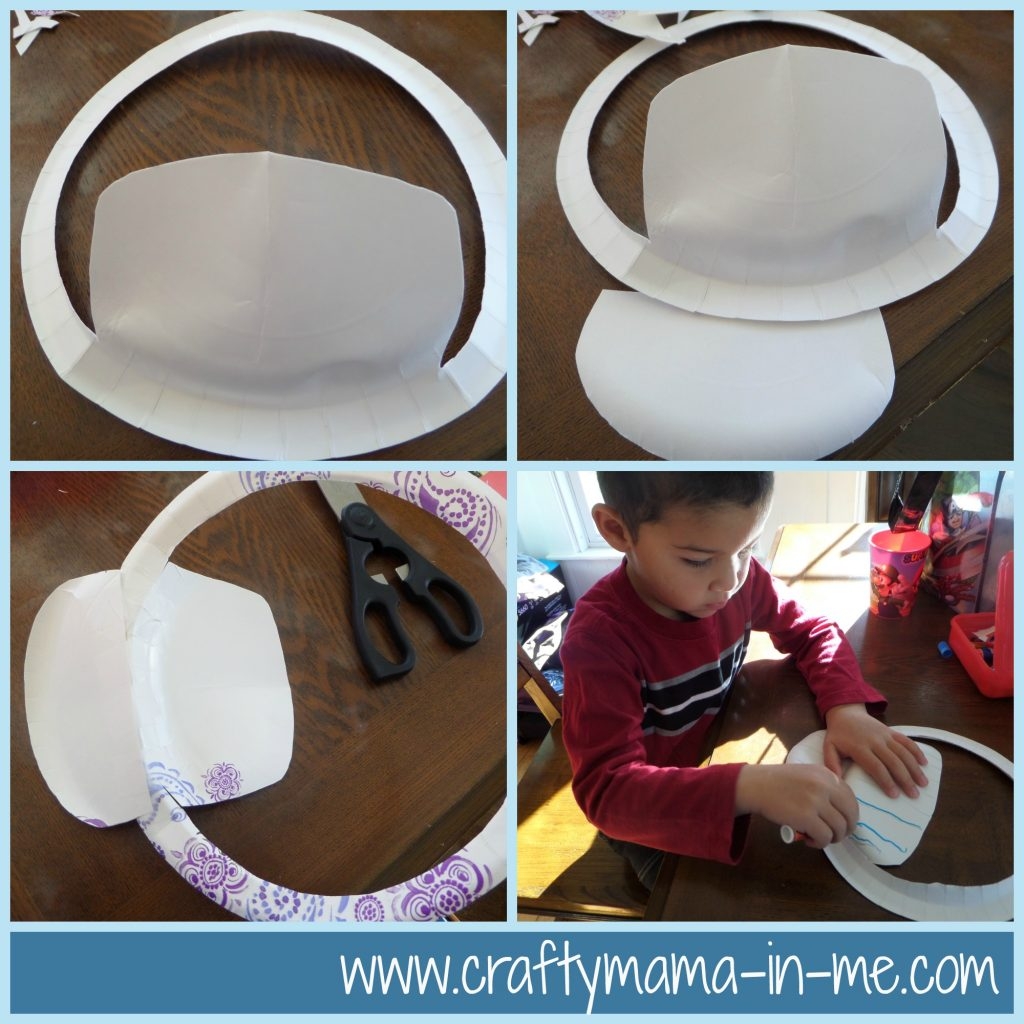 DIY Engineer Paper Plate Hat Inspired By Pete The Cat Crafty 