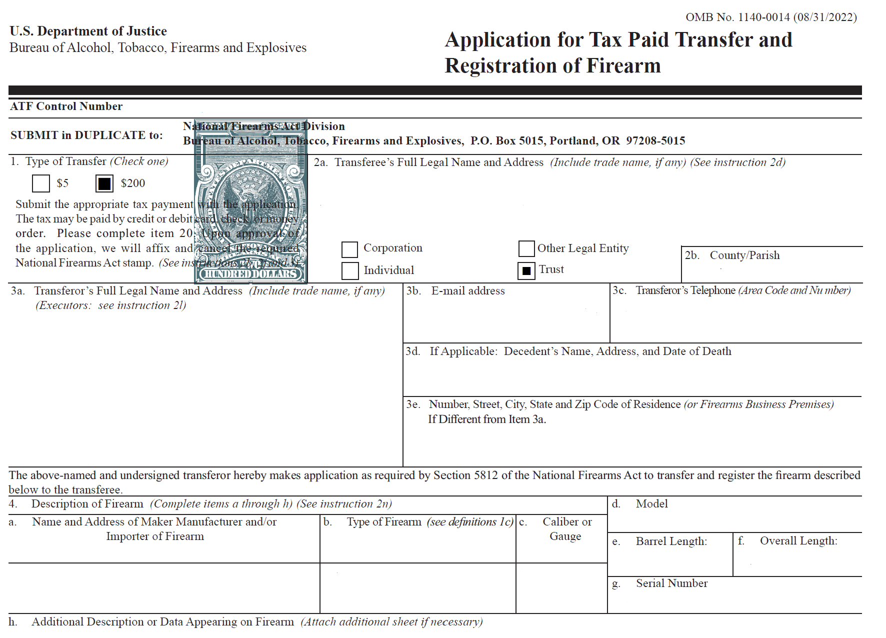 Do I Need To Carry My ATF Approved Form 4